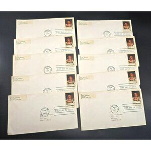 1968 First Day Of Issue Chief Joseph Stamped Envelopes Washington DC Set LI3017